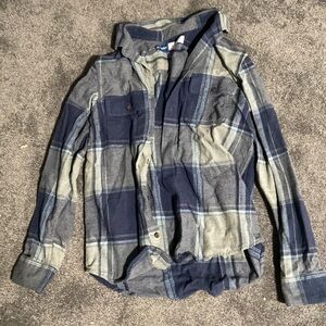 Blue and Grey Flannel